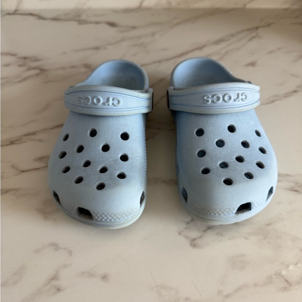 CROCS Kids Light Blue Water Shoes